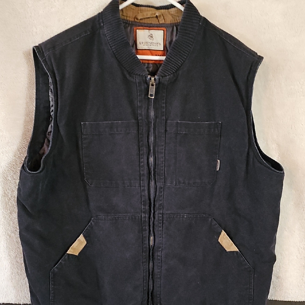 Legendary Whitetails Black Utility Vest